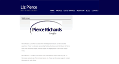 Desktop Screenshot of lizpierce.com